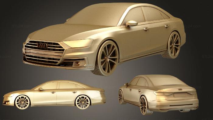 Автомобили и транспорт (Audi a8 подразделяется, CARS_0584) 3D модель для ЧПУ станка
